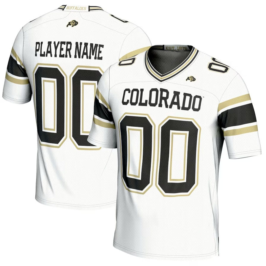 Custom White Football Shirt Top