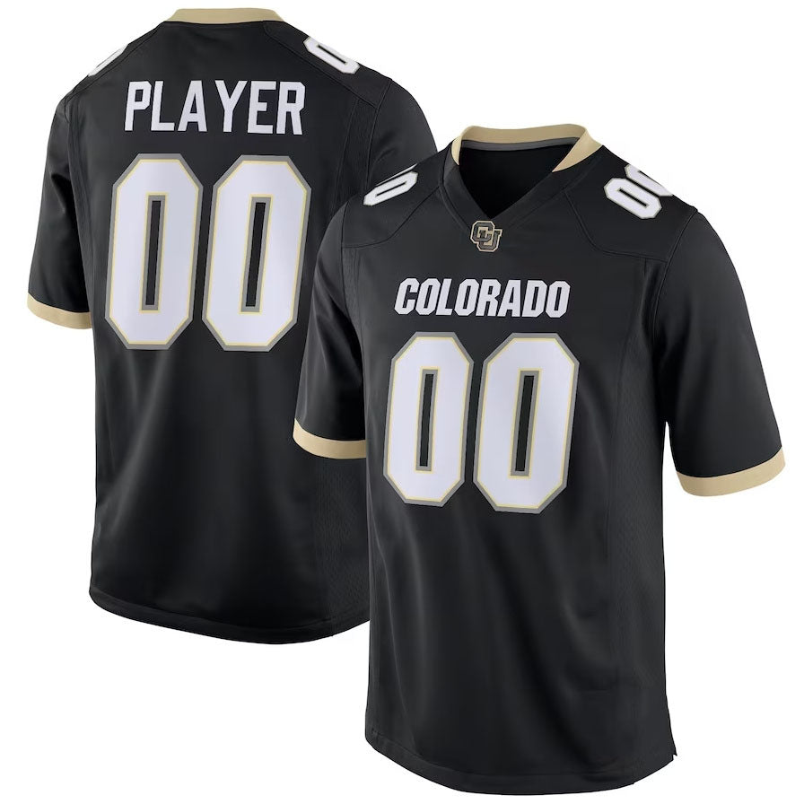 Custom Black Football Shirt Top