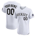 Custom White COL Baseball Shirt Top