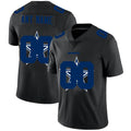 Custom Black DAL Football Shirt Top