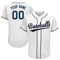 Custom DET Baseball Shirt Top