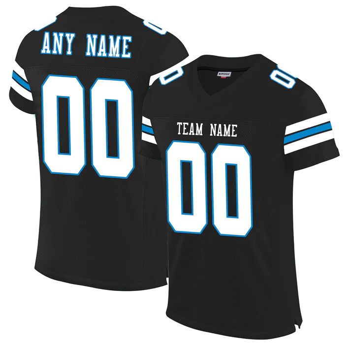 Custom Black CAR Football Shirt Top