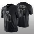 Custom Black CHI Football Shirt Top