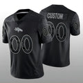 Custom Black DEN Football Shirt Top