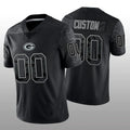 Custom Black GB Football Shirt Top