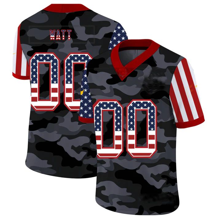 Custom 2020 DET Football Shirt Top