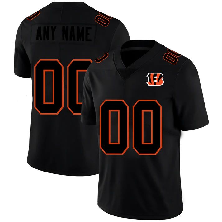 Custom Black CIN Football Shirt Top