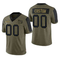 Custom Olive 2021 Football Shirt Top