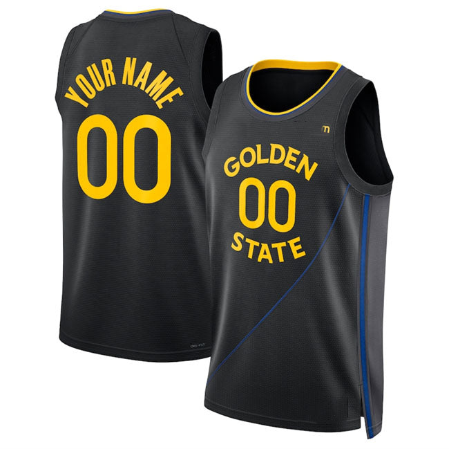 Custom #25 Black 2024 GSW Basketball Shirt Top