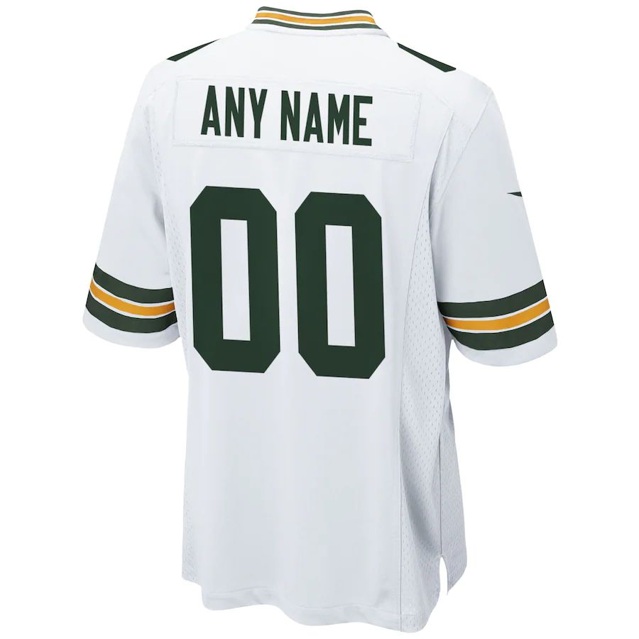 Custom White GB Football Shirt Top