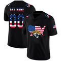Custom Black JAX Football Shirt Top