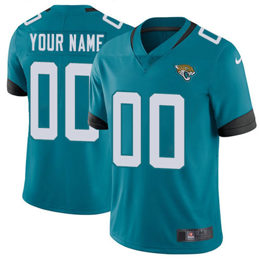 Custom Teal 2018 JAX Football Shirt Top