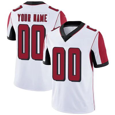 Custom White ATL Football Shirt Top
