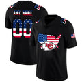 Custom Black KC Football Shirt Top