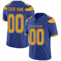 Custom Powder Blue LAC Football Shirt Top