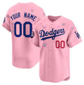 Custom Pink 2025 LAD Baseball Shirt Top