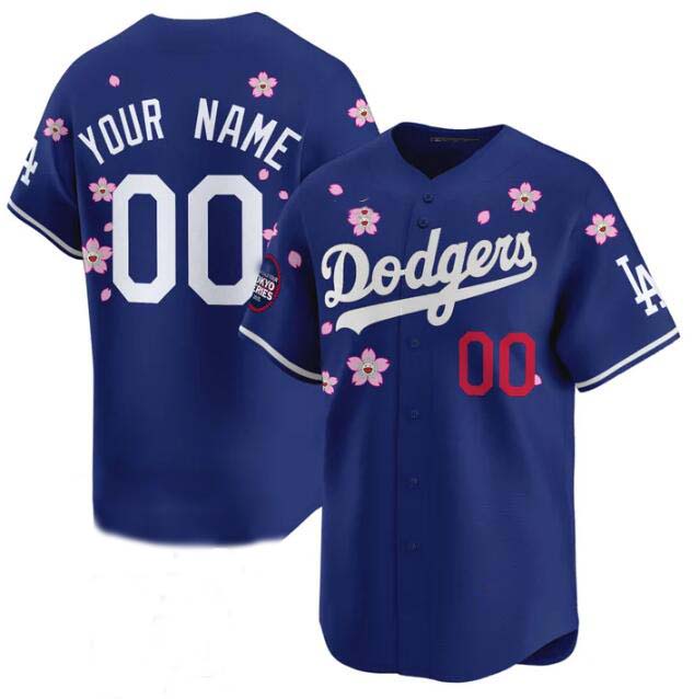 Custom 2025 LAD Baseball Shirt Top