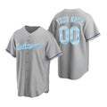 Custom Blue LAD Baseball Shirt Top