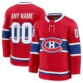 Custom Red MTL Hockey Shirt Top