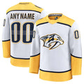Custom White NSH Hockey Shirt Top
