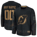 Custom Black 2024 NJD Hockey Shirt Top