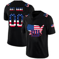 Custom White NYJ Football Shirt Top