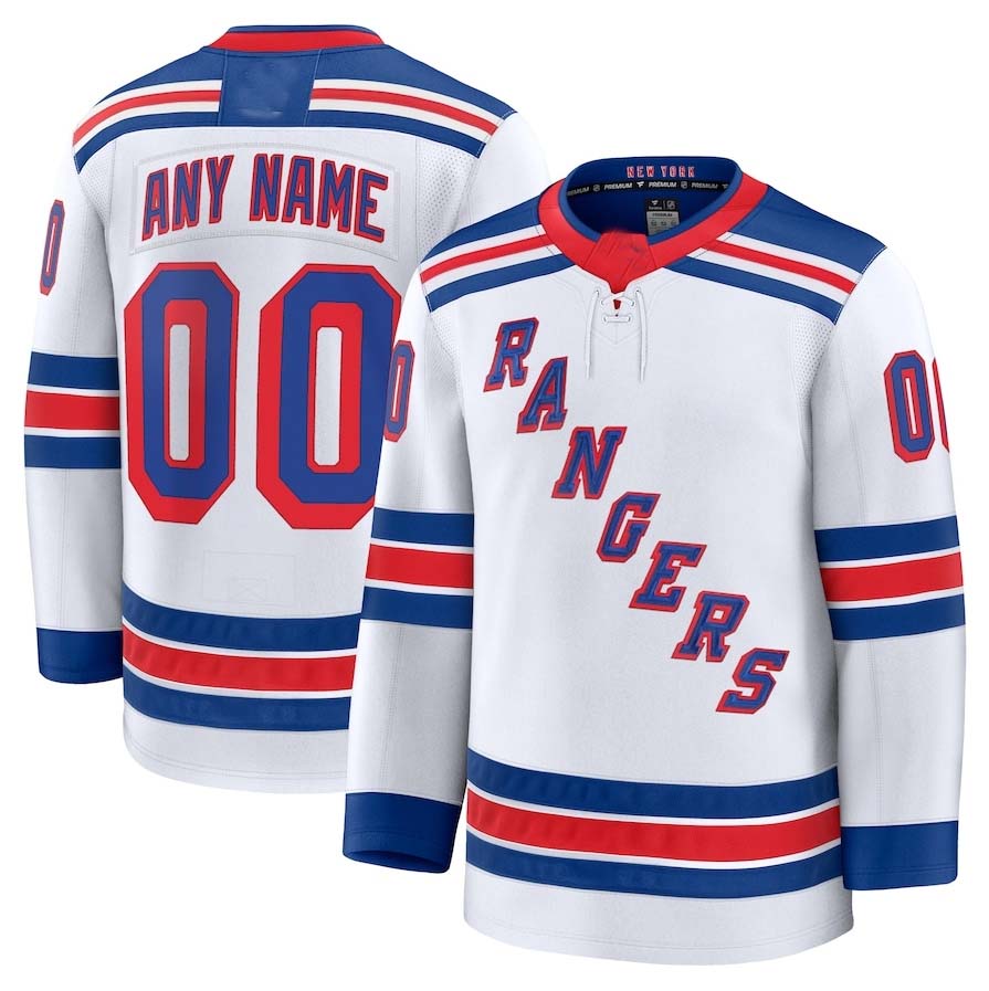 Custom White Hockey Shirt Top