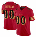 Custom Red 2025 SF Football Shirt Top