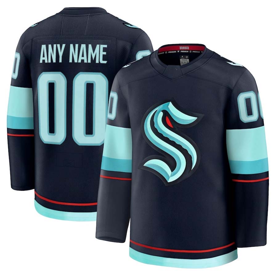 Custom Blue SEA Hockey Shirt Top
