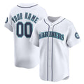 Custom White SEA Baseball Shirt Top