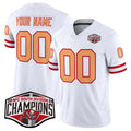 Custom White 2024 TB Football Shirt Top