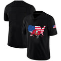 Custom Black TB Football Shirt Top
