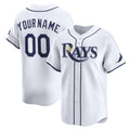 Custom White TB Baseball Shirt Top