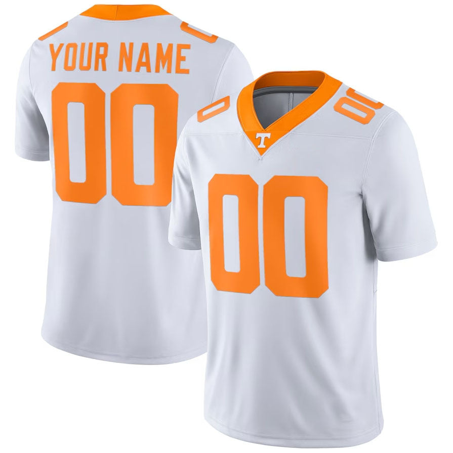 Custom White Football Shirt Top