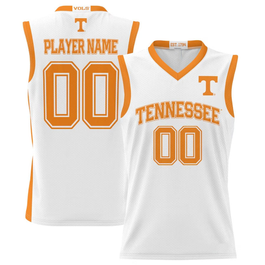 Custom White Basketball Shirt Top