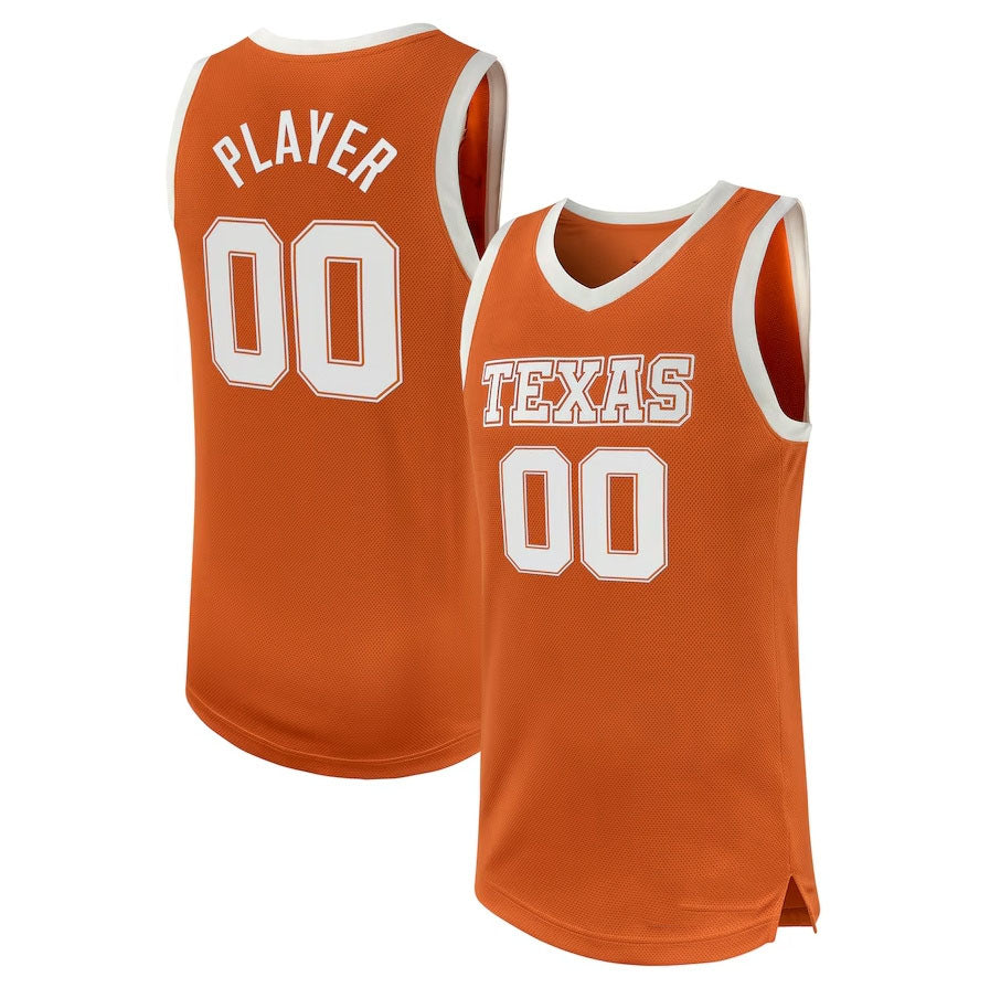 Custom Orange Basketball Shirt Top