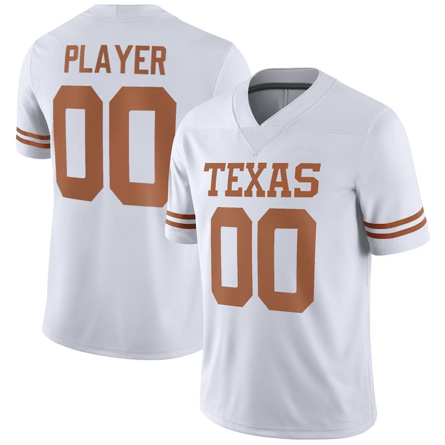 Custom White Football Shirt Top
