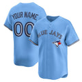 Custom Light Blue TOR Baseball Shirt Top