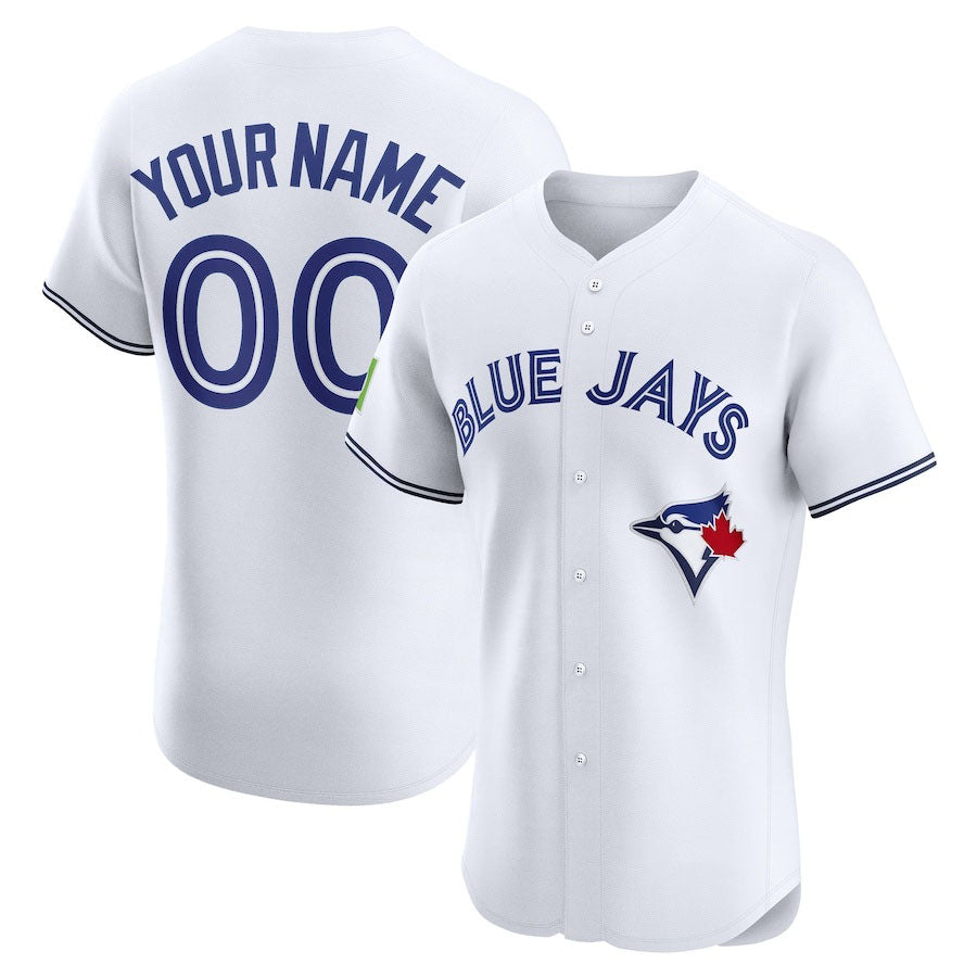 Custom White TOR Baseball Shirt Top