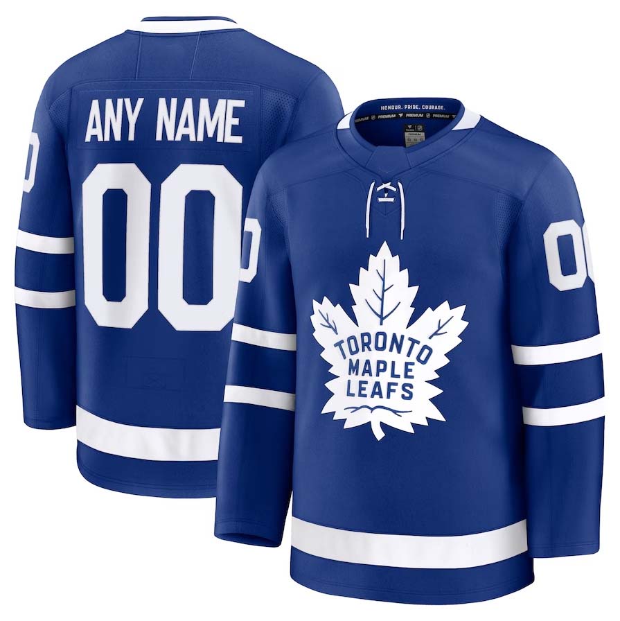 Custom Blue TOR Hockey Shirt Top