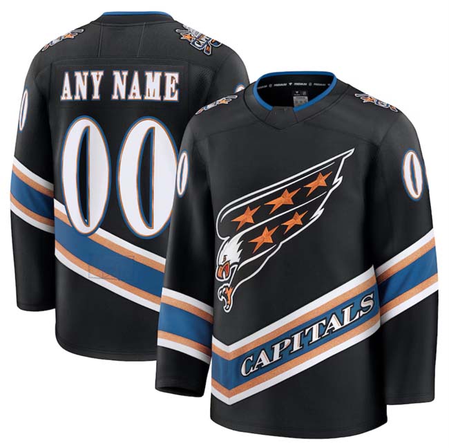 Custom #25 Black 2024 WSH Hockey Shirt Top