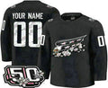 Custom Black WSH Hockey Shirt Top