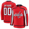 Custom Red WSH Hockey Shirt Top