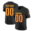 Custom Black 2023 WAS Football Shirt Top