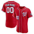 Custom Scarlet WSH Baseball Shirt Top