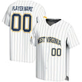 Custom White Baseball Shirt Top