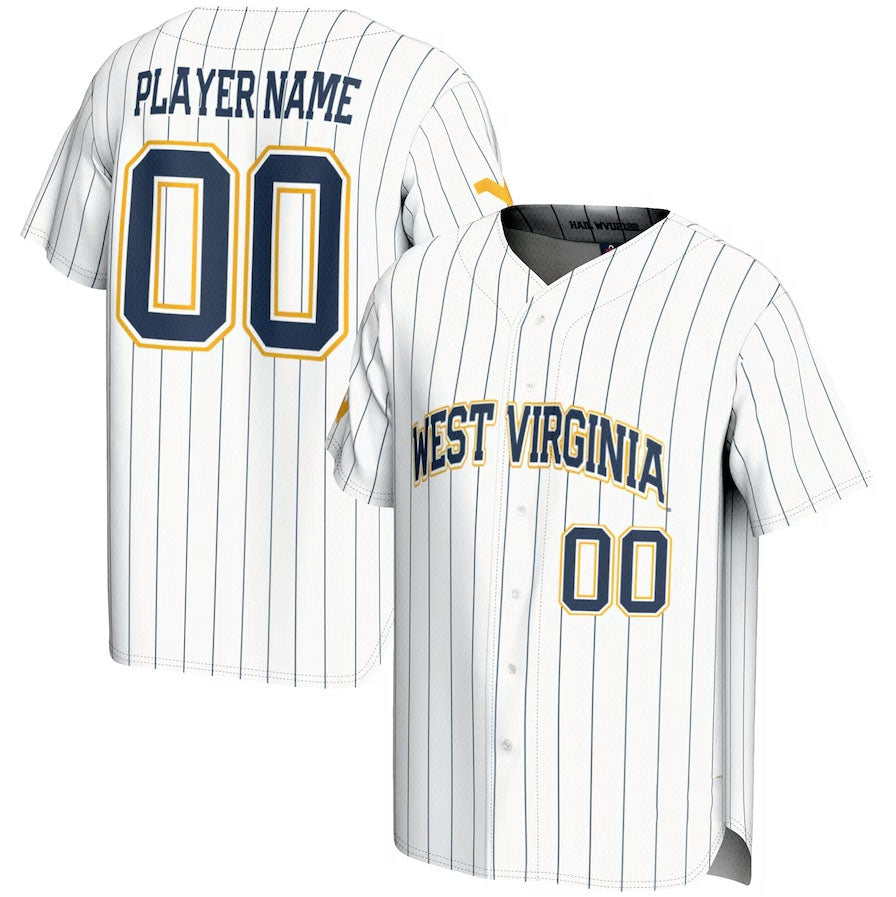Custom White Baseball Shirt Top