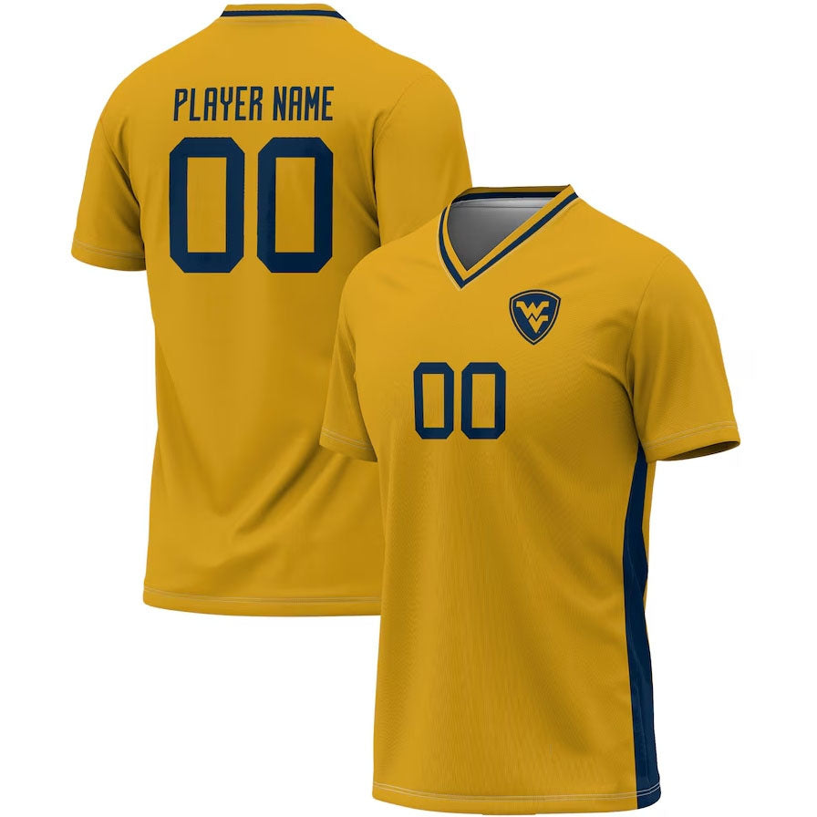 Custom Gold College Shirt Top