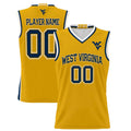 Custom Gold Basketball Shirt Top