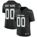 Custom Black NYJ Football Shirt Top